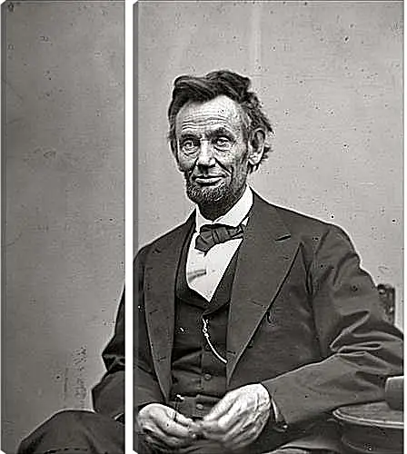 Модульная картина - February 5, 1865. Abraham Lincoln. - 05 Февраля 1865г. Авраам Линкольн