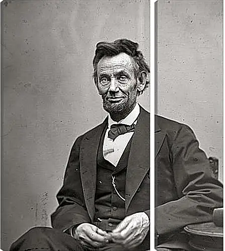 Модульная картина - February 5, 1865. Abraham Lincoln. - 05 Февраля 1865г. Авраам Линкольн