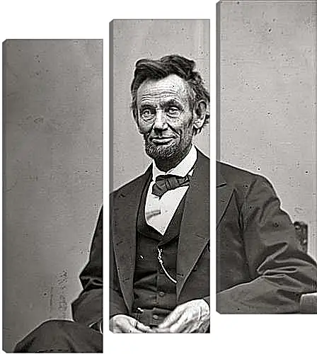 Модульная картина - February 5, 1865. Abraham Lincoln. - 05 Февраля 1865г. Авраам Линкольн