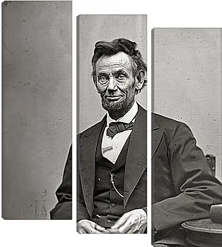 Модульная картина - February 5, 1865. Abraham Lincoln. - 05 Февраля 1865г. Авраам Линкольн