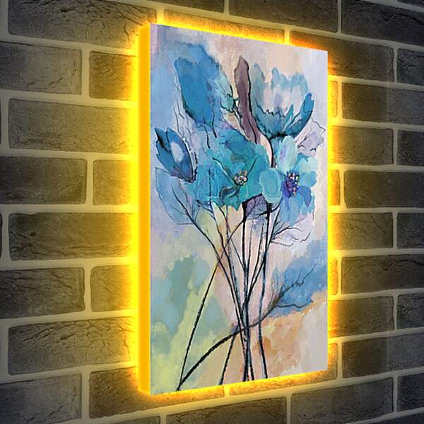 Лайтбокс световая панель - Цветы 2