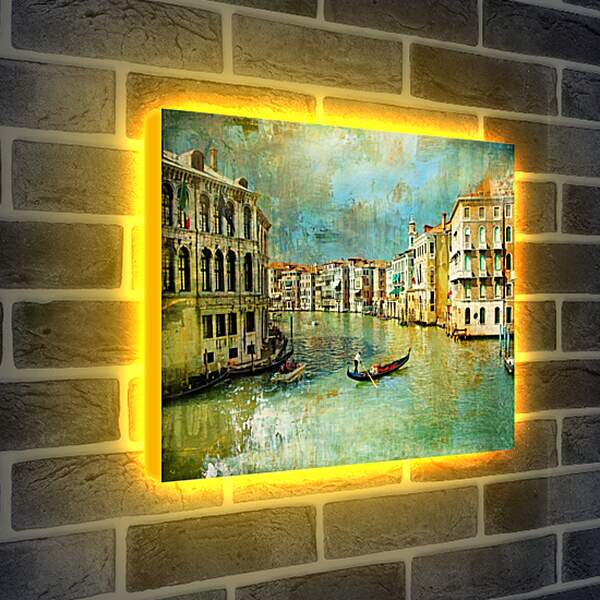 Лайтбокс световая панель - Венеция. Италия.