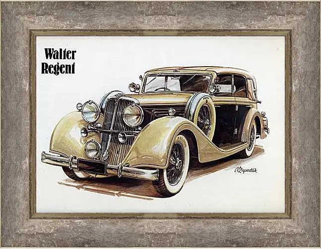 Картина в раме - Walter "Regent"
