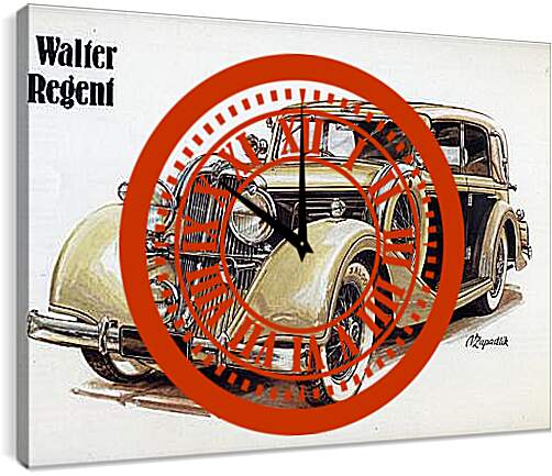 Часы картина - Walter "Regent"
