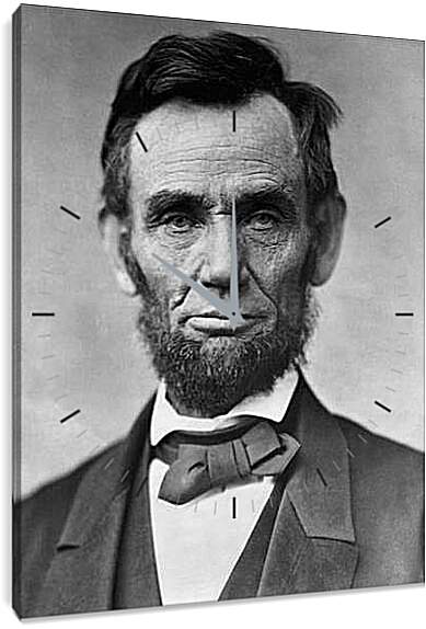 Часы картина - Abraham Lincoln - Авраам Линкольн