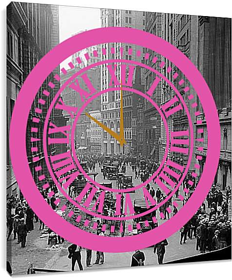 Часы картина - New York City - Нью-Йорк
