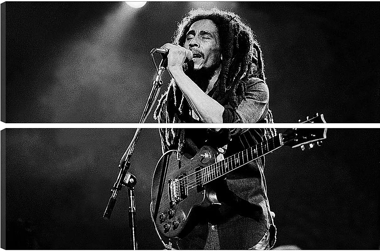 Модульная картина - Боб Марли. Bob Marley