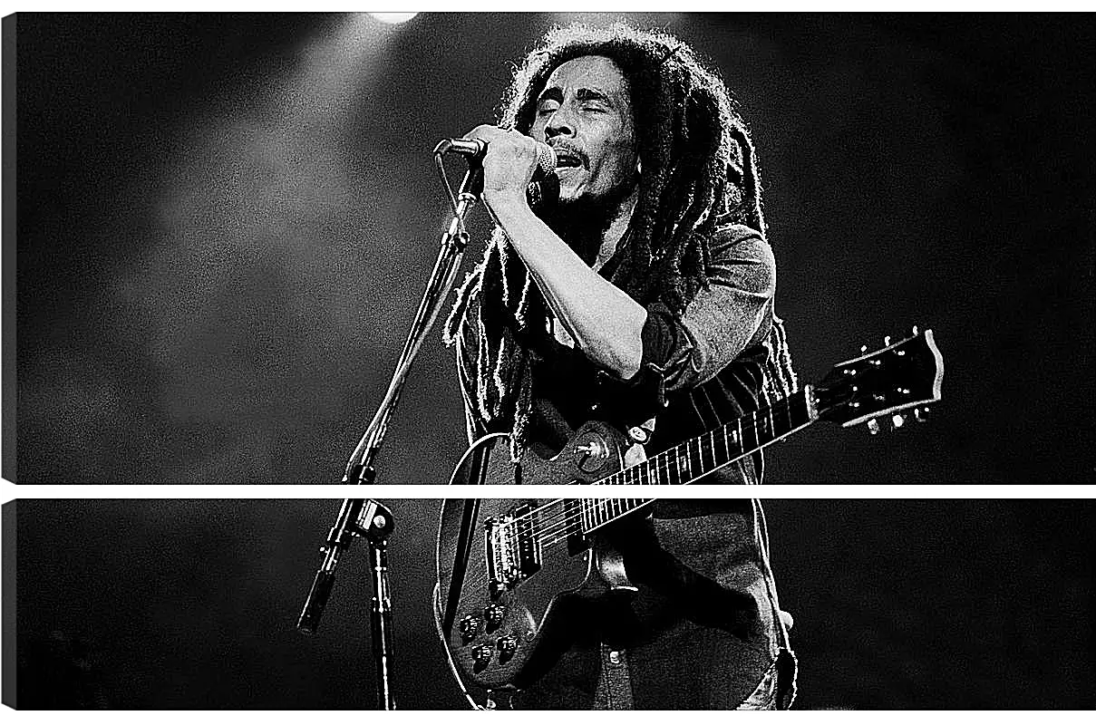 Модульная картина - Боб Марли. Bob Marley