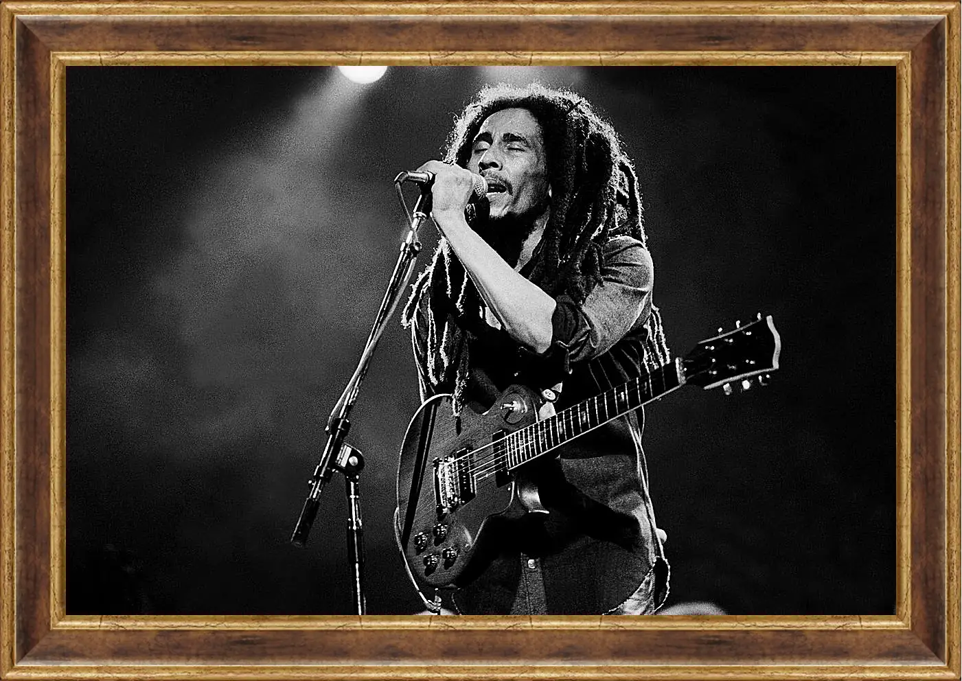 Картина в раме - Боб Марли. Bob Marley