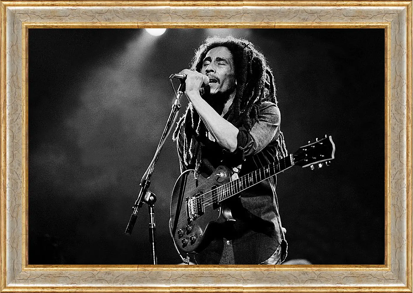 Картина в раме - Боб Марли. Bob Marley