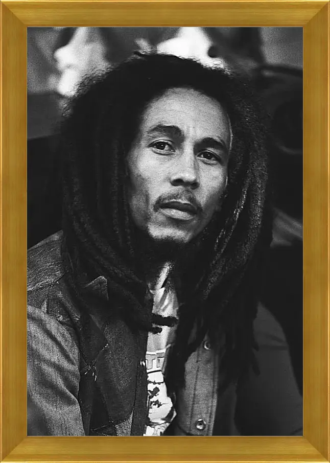 Картина в раме - Боб Марли. Bob Marley