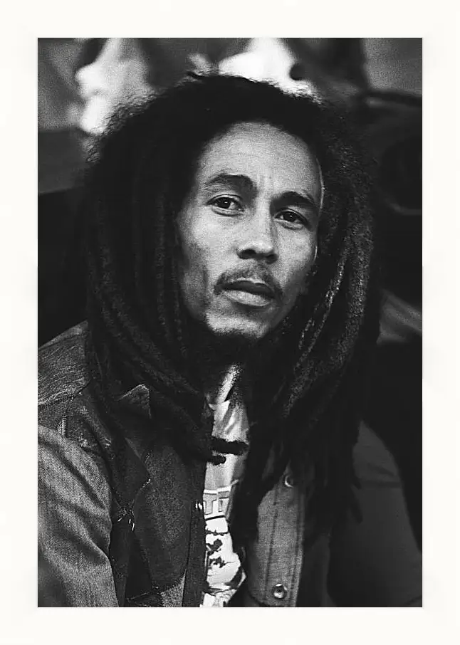 Картина в раме - Боб Марли. Bob Marley