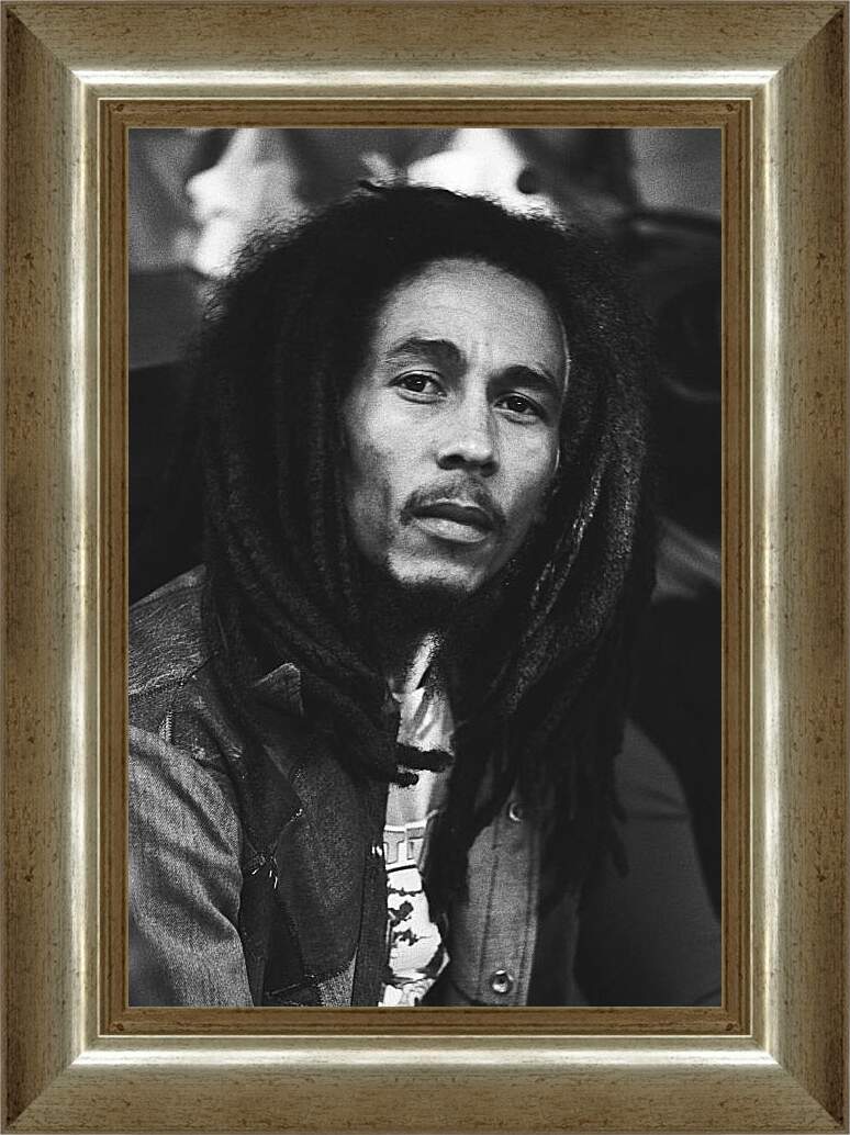 Картина в раме - Боб Марли. Bob Marley