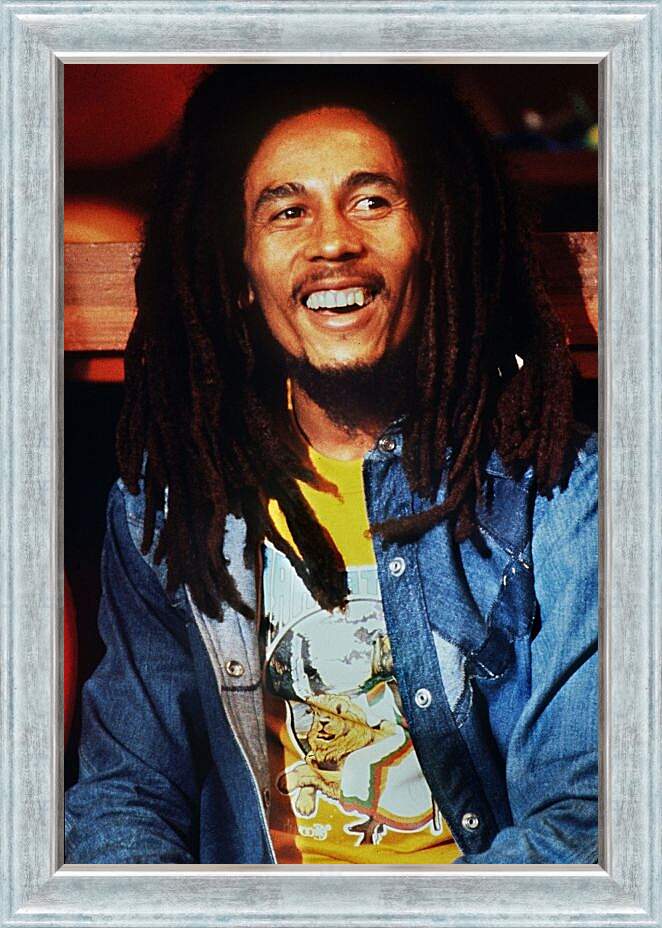 Картина в раме - Боб Марли. Bob Marley