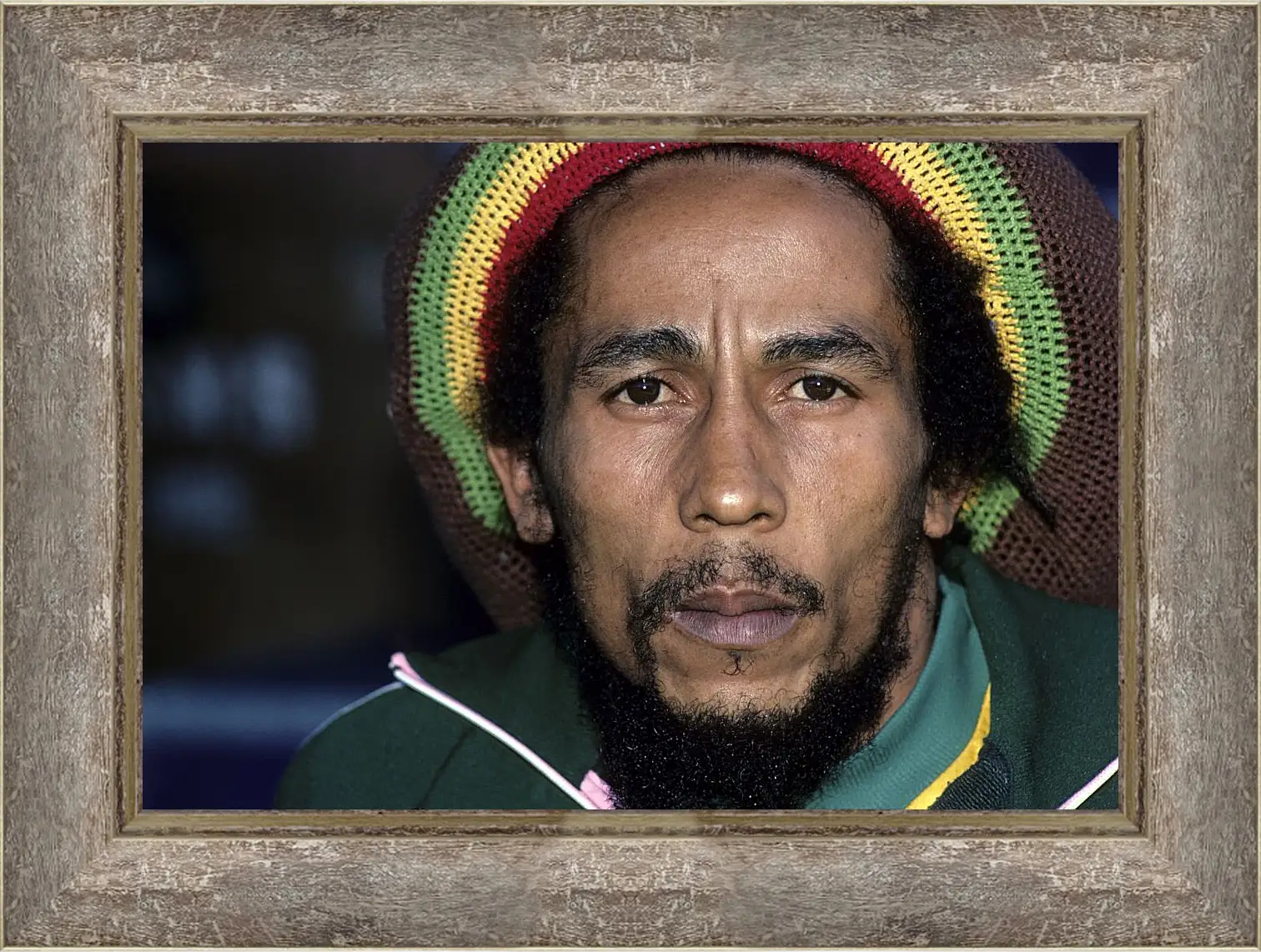 Картина в раме - Боб Марли. Bob Marley
