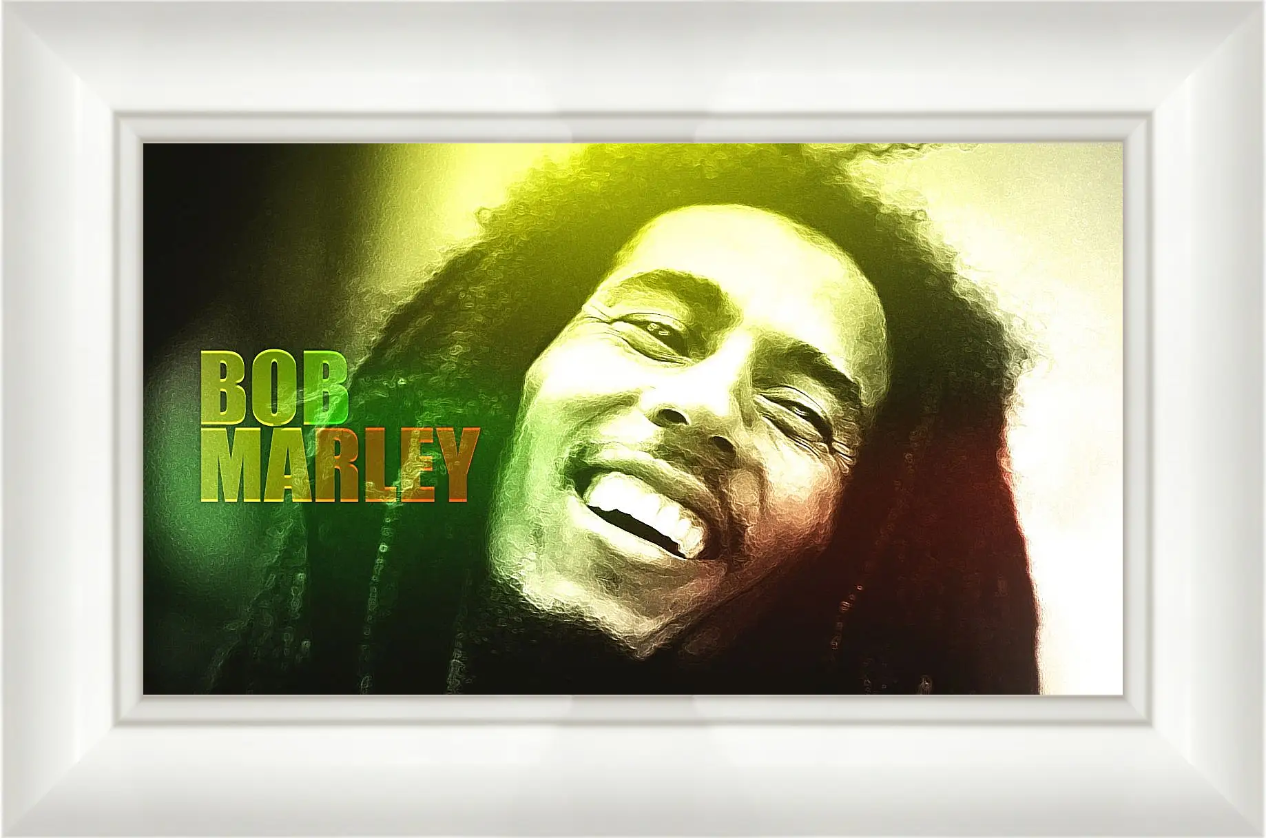 Картина в раме - Боб Марли. Bob Marley