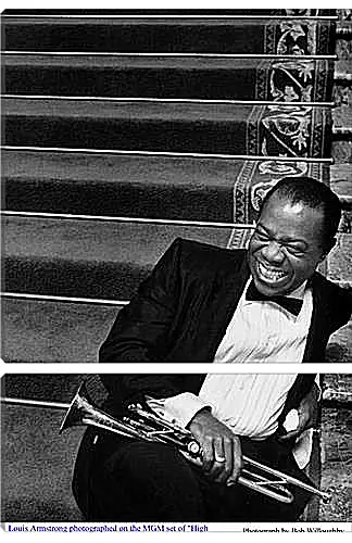 Модульная картина - Louis Armstrong - Луи Армстронг
