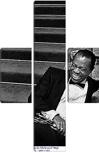 Модульная картина - Louis Armstrong - Луи Армстронг
