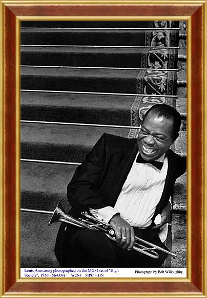 Картина в раме - Louis Armstrong - Луи Армстронг
