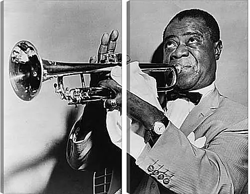 Модульная картина - Louis Armstrong - Луи Армстронг
