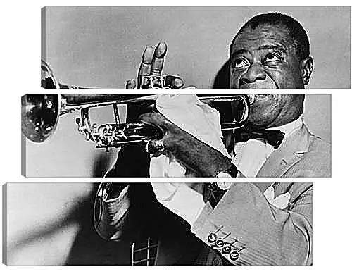 Модульная картина - Louis Armstrong - Луи Армстронг
