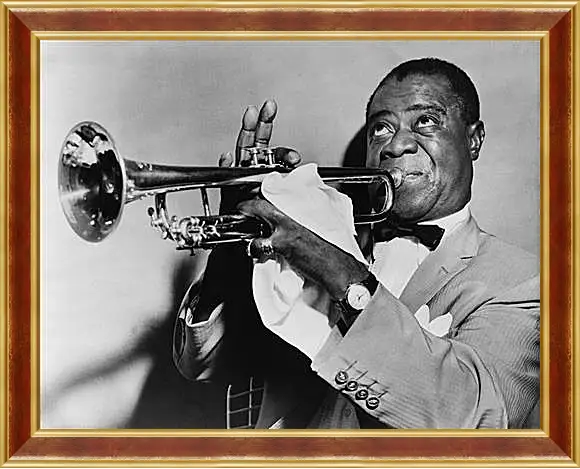 Картина в раме - Louis Armstrong - Луи Армстронг
