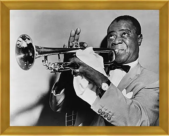 Картина в раме - Louis Armstrong - Луи Армстронг
