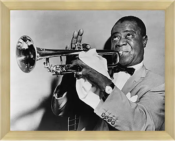 Картина в раме - Louis Armstrong - Луи Армстронг
