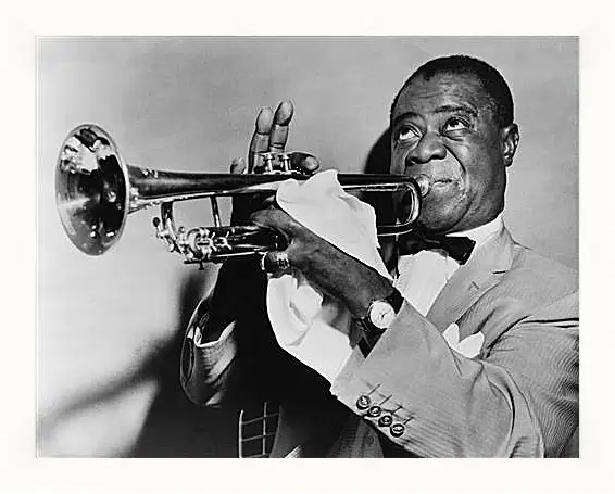 Картина в раме - Louis Armstrong - Луи Армстронг
