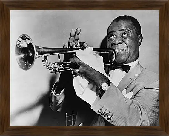 Картина в раме - Louis Armstrong - Луи Армстронг
