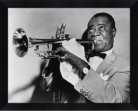 Картина в раме - Louis Armstrong - Луи Армстронг
