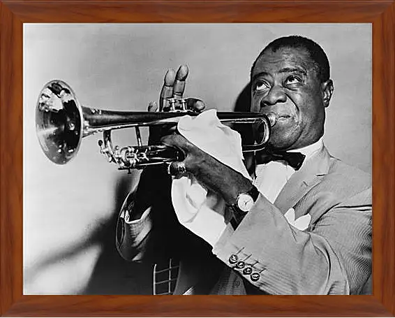 Картина в раме - Louis Armstrong - Луи Армстронг
