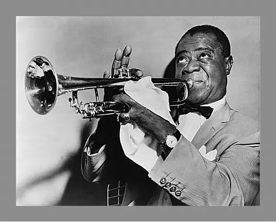 Картина в раме - Louis Armstrong - Луи Армстронг
