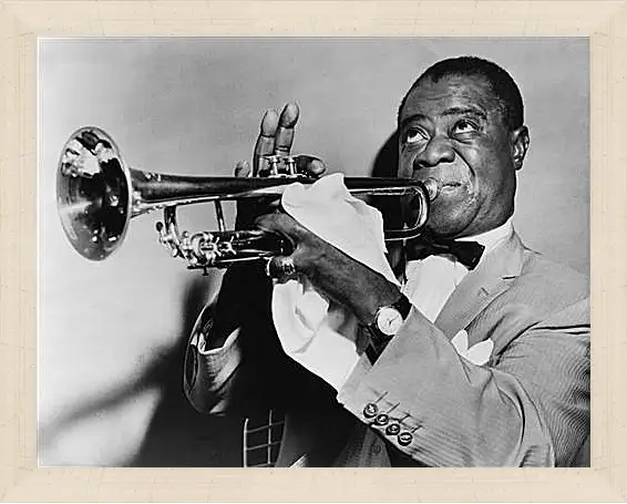 Картина в раме - Louis Armstrong - Луи Армстронг
