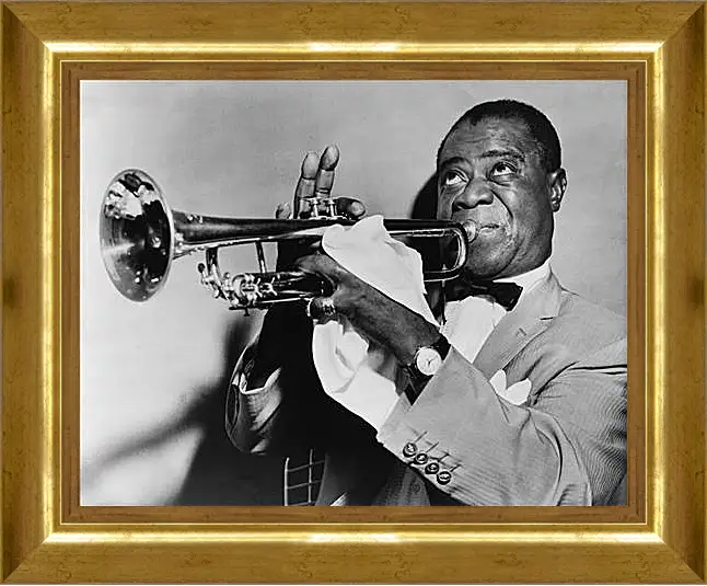 Картина в раме - Louis Armstrong - Луи Армстронг
