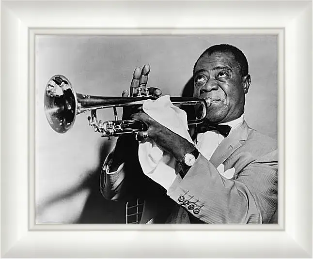 Картина в раме - Louis Armstrong - Луи Армстронг
