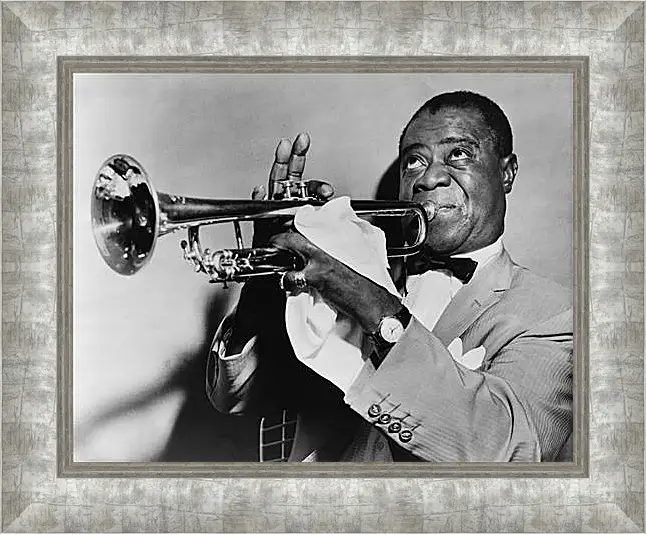 Картина в раме - Louis Armstrong - Луи Армстронг
