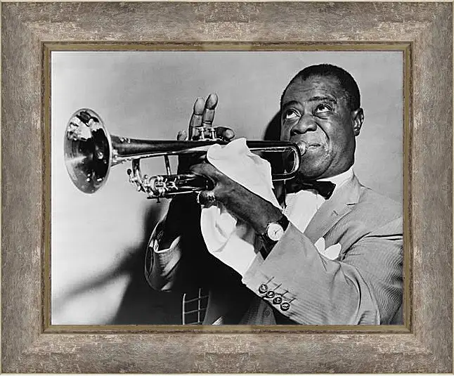 Картина в раме - Louis Armstrong - Луи Армстронг
