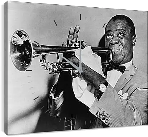 Часы картина - Louis Armstrong - Луи Армстронг
