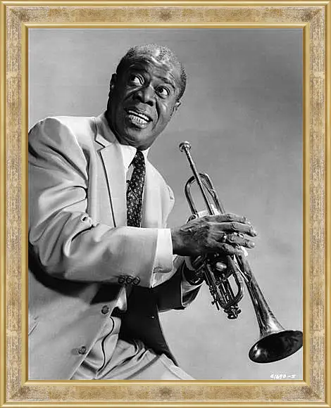 Картина в раме - Louis Armstrong - Луи Армстронг
