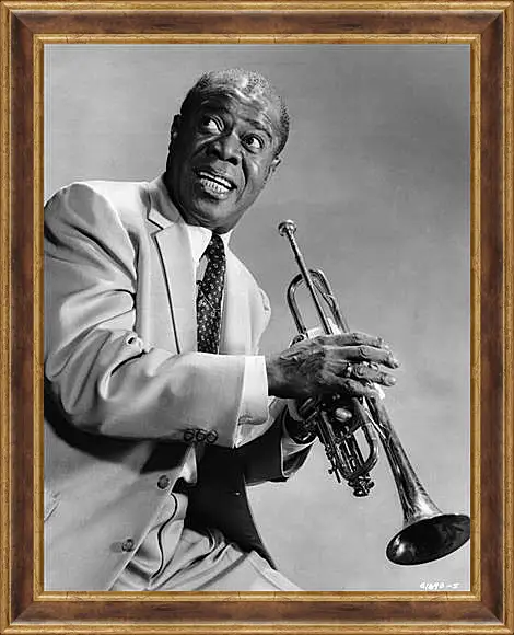 Картина в раме - Louis Armstrong - Луи Армстронг
