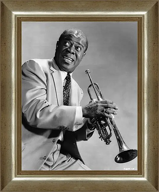 Картина в раме - Louis Armstrong - Луи Армстронг
