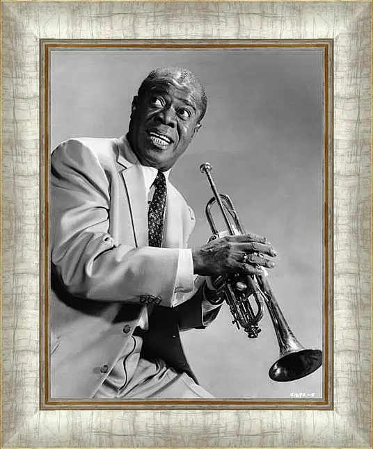 Картина в раме - Louis Armstrong - Луи Армстронг
