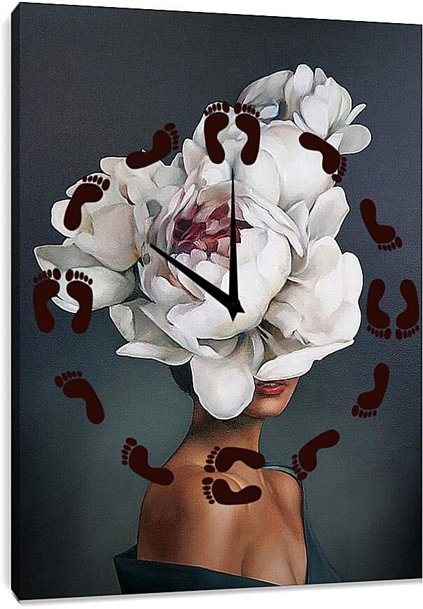 Часы картина - Картина Эми Джадд