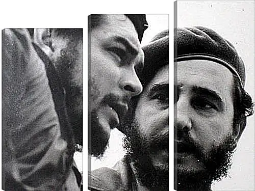 Модульная картина - Che Guevara - Че Гевара и Фидель Кастро
