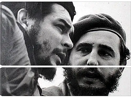 Модульная картина - Che Guevara - Че Гевара и Фидель Кастро
