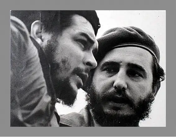 Картина в раме - Che Guevara - Че Гевара и Фидель Кастро
