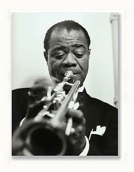 Картина в раме - Louis Armstrong - Луи Армстронг
