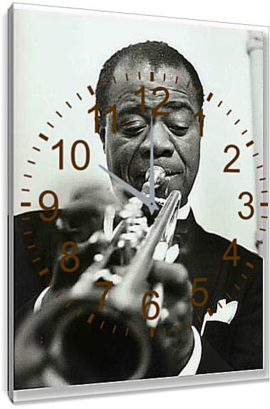 Часы картина - Louis Armstrong - Луи Армстронг
