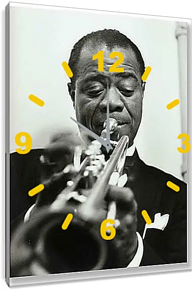 Часы картина - Louis Armstrong - Луи Армстронг

